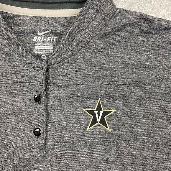 Nike polo women's XL Vanderbilt  college sports Performance Stretch DRI-fit golf - Picture 2 of 10